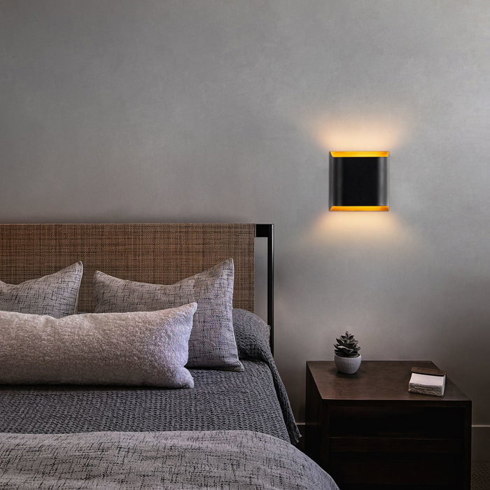Opviq Bera - 15305 Lámpara de pared negra de metal Opviq Bera - 15305 Lámpara de pared negra de metal